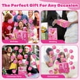 thumbnail image 6 of 16 Bounces Surprise Explosion Gift Box, Folding Bouncing Exploding Gift Box, Pop up Money Boxes for Cash Gift, Pop Open Gift Box for Birthday Valentine Women Men (Pink, I Love You), 6 of 7