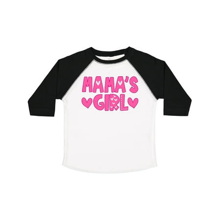 

Inktastic Mama s Girl Pink with Hearts Gift Toddler Toddler Girl T-Shirt