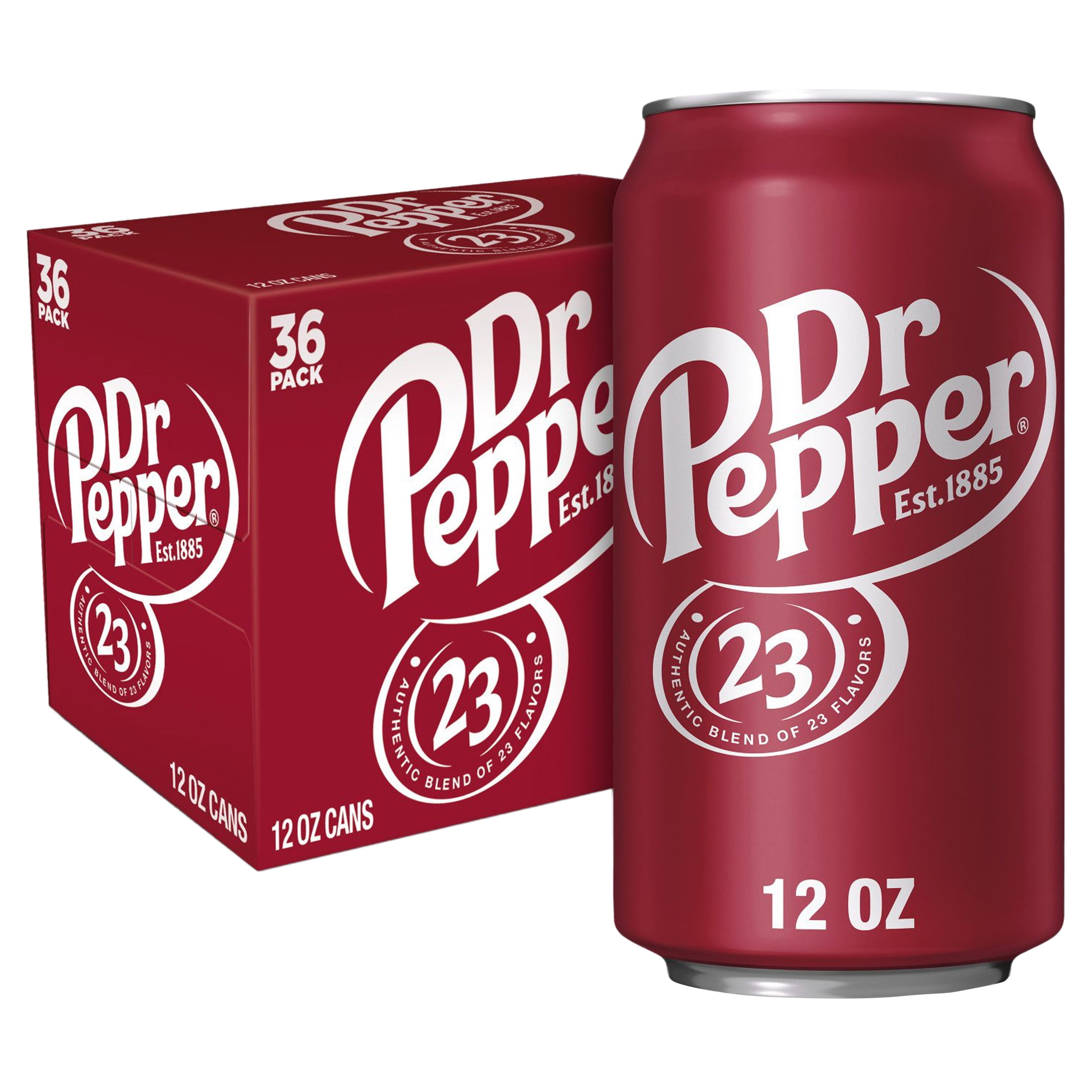 Dr. Pepper Soda 12 oz Can (36 Cans)