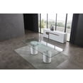 thumbnail image 4 of Whiteline Modern Living Mandarin Dining table, Length: 94 Width: 39 Height: 30, White, 4 of 4