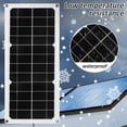 thumbnail image 4 of Eummy 30 Watts 12 Volt Portable Solar Panel Kit for RV Camper Vehicle Caravan and Other Off Grid Applications with USB Port High Efficiency Solar Battery with Controller, 4 of 8
