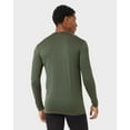 thumbnail image 2 of 32 DEGREES Men's Lightweight Baselayer Crew Top Long Sleeve Form Fitting 4-Way Stretch Thermal Urban Chic Medium, 2 of 2