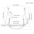 thumbnail image 5 of BELOVING Support de Cou pour Harmonicas. Anti-Rayures. Portable Robuste Norme Industrielle, Support de Cou pour Harpe pour Adultes Performance Argent, 5 of 5