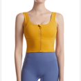 thumbnail image 3 of acolchado es de yoga de sin cables es únicos con tiras en espalda para gimnasio Yoga - S amarillo Soledad Sujetadores deportivos para mujer, 3 of 10