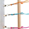 thumbnail image 3 of Cordete Ajustable, 2 Paquetes Coloridos Cordones de Servilleta Ajustables Múltiples Con Clips de 24 pianas para el HOGAR, 3 of 7