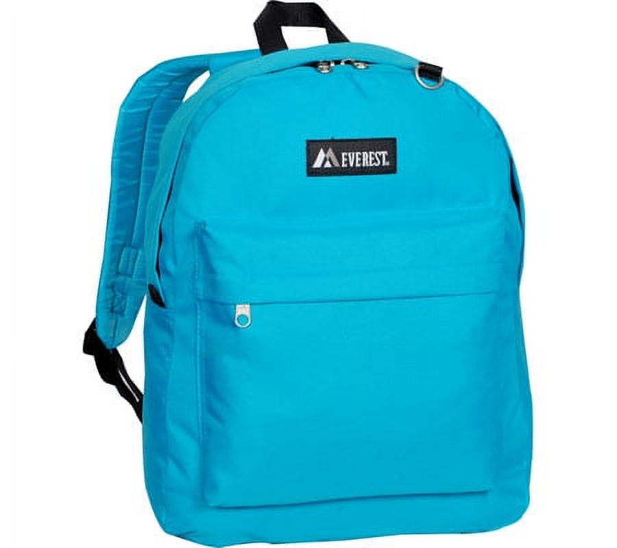 Everest Unisex Classic School Backpack 16" Turquoise - image 2 of 2