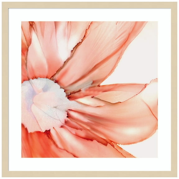 Amanti Art Bright Petal Wings Wood Framed Wall Art Print