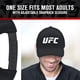 thumbnail image 4 of Gorra de Béisbol Ajustable Snapback Negra Concept One UFC, 4 of 6