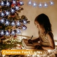 thumbnail image 6 of Syenll Christmas Snowflake Lights, 19.7ft 40 LED Fairy String Lights, Decorative Hanging Lights for Patio Party Wall Decor, Cool White, 6 of 8