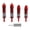 Red, variant on YAHHU 1/10 Scale RC Shock Absorber Set Aluminum Alloy Front Rear Oil Filled Damper Replacement for Slash 4x4 RC Crawler Car, Red (5.9 inches / 15 cm)