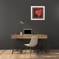 thumbnail image 4 of Paul Brent 15x15 White Modern Wood Framed Wall Art Titled - Sea Fan I, 4 of 5