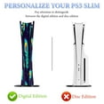 thumbnail image 7 of Peacock Feather PS5/PS5 Slim Digital Disc Skin Sticker For Console And Controller Skins, 7 of 7