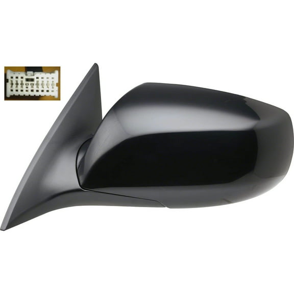 New Original Equipment Outside Mirrors Left Heated Power w/o Signal 876102M110 fits 2010-2015 Hyundai Genesis Coupe