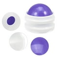 thumbnail image 4 of Manual Massage Roller Ball Body Massage Tool Stress Ease Polypropylene Artificial Resin White Purple, 4 of 7