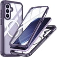 thumbnail image 1 of Funda para Samsung Galaxy A56 5G, resistente, de grado militar, a prueba de golpes, con lente y protector de pantalla integrados, a prueba de caídas y polvo, 1 of 7