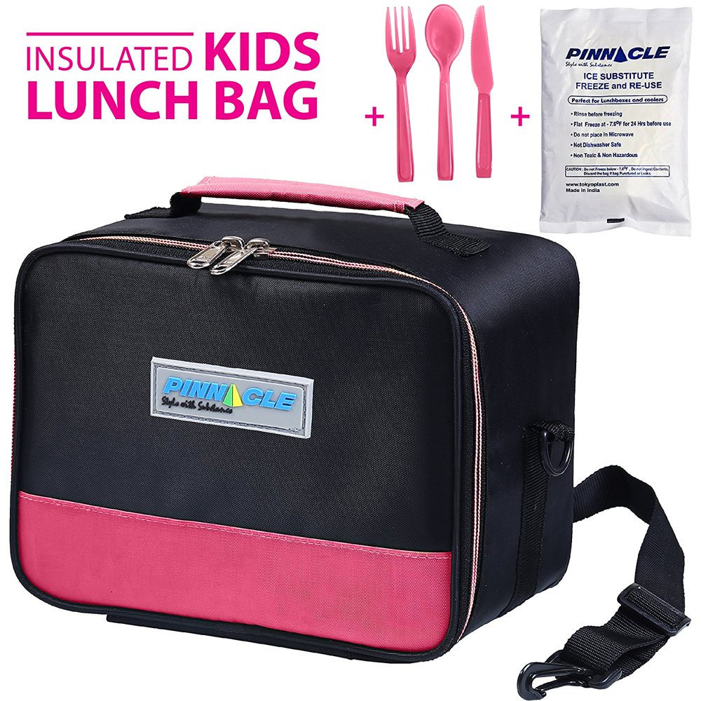 INSULATED LUNCH BOX PINNACLE Insulated Lunch Bag For Kids, Girls