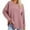 Pink, variant on AKAFMK Sweatshirts for Women Plus Size,Womens Oversized Sweatshirts 2024 Casual Crewneck Long Sleeve Knit Tops Pullover Pink L