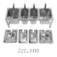 thumbnail image 2 of Soporte para lavabo de mermelada estante dispensador de condimentos telescópico anti abolladuras para tienda de té con leche ANGGREK  Otros, 2 of 8
