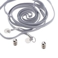 thumbnail image 4 of 1 par elástico conveniente una mano, sin cordones, cordones, cordones de cordones, gris Sunnimix Cordones sin cordones, 4 of 8
