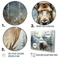 thumbnail image 3 of Designart "Moose Majesty In The Forest" Moose Floater Framed Canvas Wall Art, 3 of 5