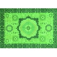 thumbnail image 1 of Ahgly Company Indoor Rectangle Abstract Green Modern Area Rugs, 2' x 3', 1 of 4