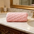 thumbnail image 4 of 55x27.5 Inches Body Wrap Towel, Soft and Breathable Coral Fleece Towel, Skin-Friendly and Lightweight, Absorbent Towels for Bathroom, Shower, 4 of 4