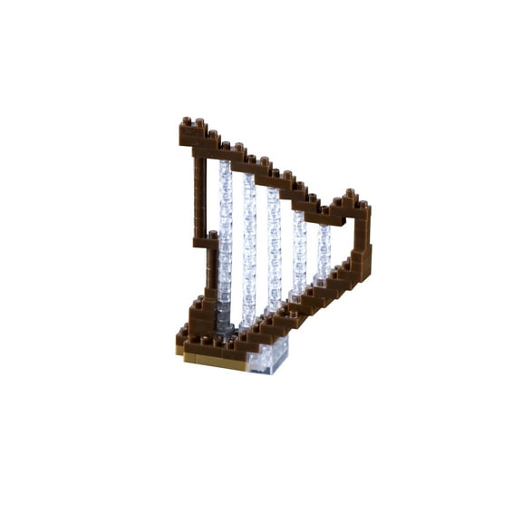 Brixies Brick Model HARP 3-D Model Brick Building Kit