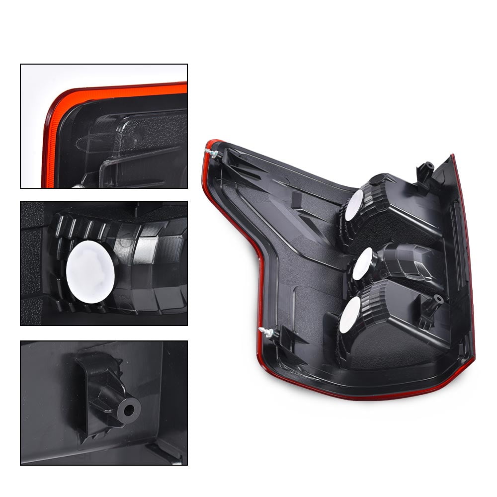 PIT66 Rear Tail Light Lamp Right Passenger Side Fit For 2018-2020 Ford F150 F-150