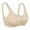 Nude, variant on Curyon Women's Comfort Cotton Wireless Lift Non Padded Plus Size Bras,40B