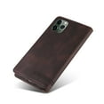 thumbnail image 5 of Allytech Wallet Cover for iPhone 11 Pro Max, Shockproof PU Leather Kickstand Wallet Card RFID Blocking Magnetic Folio Holder, Book Style Anti-Scratch Phone Case For iPhone 11 Pro Max,
Brown, 5 of 14