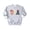 Gray Sweatshirt, variant on Ink-Printed USA Coquette Bow Sweatshirt for Women Girls Kids Patriotic July 4th Family Matching Sand Sweatshirt Adult Small