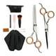 thumbnail image 3 of Tijeras de peluquería Capas de corte de pelo Tela Tijeras de salón Juego de herramientas Cortador naranja, 3 of 8