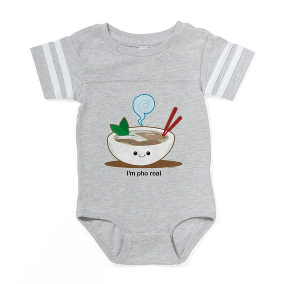 CafePress - Pho - Cute Infant Baby Football Bodysuit