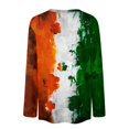 thumbnail image 5 of BDPORKAS St Patricks Day Shirts Women Lucky Irish Shamrock Long Sleeve Paddy's Day T-Shirts Graphic Tee Tops, 5 of 5