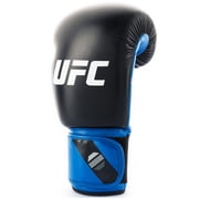 UFC Compact Bag Gloves - L/XL, Blue/Black - Heavy Bag Training Gloves for Boxing & Mixed Martial Arts, with Form-Fit Ergonomic Hand Compartment