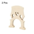 thumbnail image 3 of Puente de Violonchelo Uxcell de Madera de Arce para Reemplazo de Instrumentos de 1/2, Paquete de 2, 3 of 6