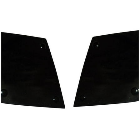 Auto VentShade (AVS) by RealTruck Headlight Covers Smoke 2-pc set Compatible with 2017-2024 Nissan Titan, 2016-2024 Nissan Titan XD