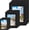 3 Sizes, variant on 15 Pack Black Picture Mats, Frame Mattes for Pictures Photo Frame Mat Core Bevel Cut for Photos, Prints, Artworks (5x7, 8x10, 11x14 Inches)