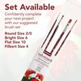 thumbnail image 7 of Princeton Velvetouch Series 3900 Brushes - Set of 4, Long Handle, 7 of 7