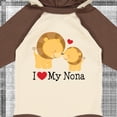 thumbnail image 4 of Inktastic I Love My Nona Boys or Girls Long Sleeve Baby Bodysuit, 4 of 5