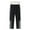 Black, variant on Yyeselk Mens Hiking Pants Plus Size Zipper Pocket Elastic Waist Drawstring Zip Leg Trendy Color Block Outdoor Windbreaker Pants Black XXXXL