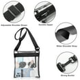 thumbnail image 3 of Clear Shoulder Bag, EEEkit Clear Crossbody Bag with Adjustable Strap for Women and Men, Waterproof Tote Bag for Concerts, 3 of 6