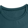 thumbnail image 6 of Wrtxtat Men's Workout Shirts Short Sleeve Athletic Casual Tshirts Summer Lightweight Moisture Wicking Gym Running Performance Tee Shirts Big and Tall Green XXXL, 6 of 8