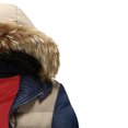 thumbnail image 3 of Christmas Casual Aoochasliy Mens Coats Outerwear Hooded Collar Winter Casual Padded Cotton Jacket, 3 of 3