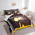 thumbnail image 2 of Erosebridal Football Bedding Sets Twin Size,Ball Gamer Comforter Sets with Sheets,Sports Theme Decor,Reversible,Breathable,7-Piece, 2 of 5