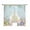 EasterXM2759, variant on Floral Bunny Easter Sheer Curtains 72 Inch Long Rod Pocket Semi Transparent Light Filtering Window Drapes for Kitchen Bedroom Living Room,2 Panels, Rustic Spring Flowers Eggs Light Blue