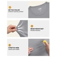 thumbnail image 2 of COOFANDY 3 Pack Men' Athletic Shirts Short Sleeve - Quick Dry Moisture Wicking Workout Shirts for Running, 2 of 6