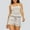 Gray, variant on Blmnix Sexy Pajamas Women Pjs Sets Pajama Sets Shorts Sleepwear Sets Crew Neck Slim-Leg Sleeveless Pink Cropped Soft Pajama Set for Women,XL