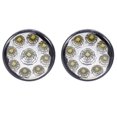 thumbnail image 3 of Faros Delanteros De 9 LED 2X Coche Blanco -SMD LED Conducción Diurna, 3 of 7