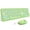 Green, variant on Wireless Keyboard and Mouse Combo, Colorful Ergonomic Full Size Retro Low-Noise Keyboard with Cute keycaps, Compatible with Windows, PC, Perfer for Home and Office Keyboards (Pink)